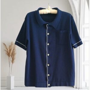 UBG Classic Navy Blue Men's Shirt